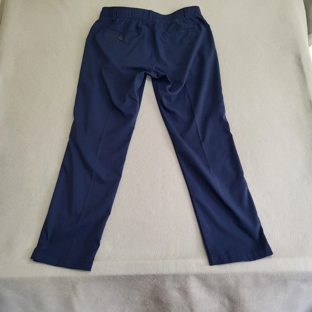 Under Armour Navy Blue Performance Golf Pants Men's Size 34x32